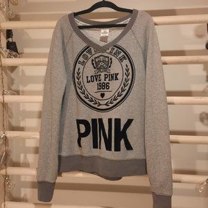 PINK Victoria's Secret Love Pink Sweatshirt
